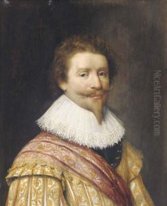 Portrait Of A Nobleman, Possibly Frederik Henderick by Gerrit Van Honthorst