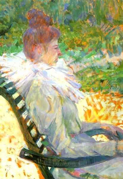 Madame E. Tapie de Celeyran in a Garden 1896 - view 1