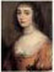 Portrait De La Princesse Elisabeth De Boheme by Gerrit Van Honthorst