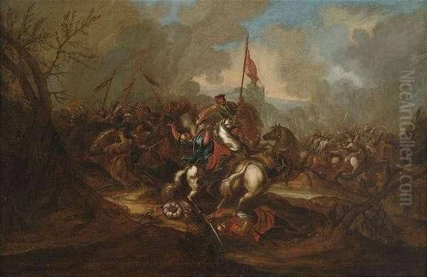 Two Cavalry Skirmishes. - view 1