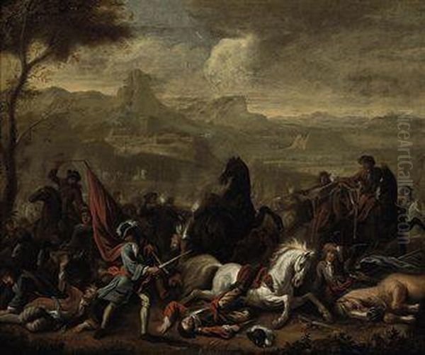 A Cavalry Battle - view 1