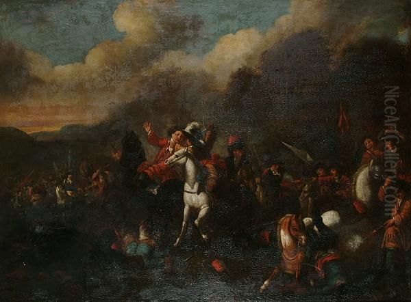 A Cavalry Skirmish - view 1