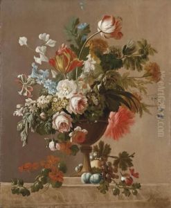Vaso Di Fiori by Jan Van Huysum