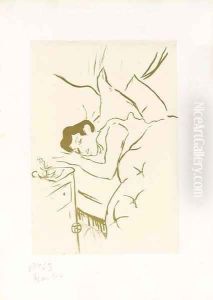Ta Bouche, from Les vieilles Histoires by Henri De Toulouse-Lautrec