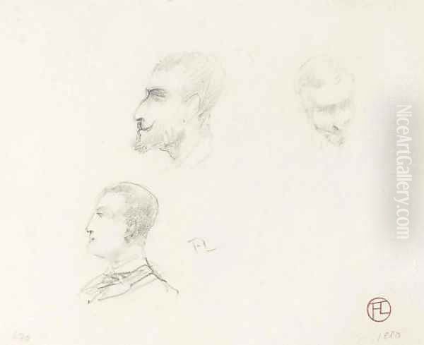 Etudes de tetes - view 1