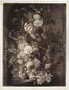 Flower Pieces (le Blanc 102 by Jan Van Huysum