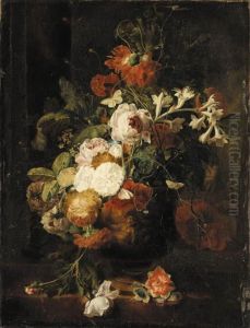 Huysum, J.
A Still Life Of Flowers In A Vase by Jan Van Huysum