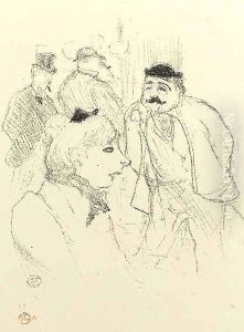 La Tige -- Moulin Rouge by Henri De Toulouse-Lautrec