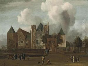 A View Of Purmerend Castle, Near Monnickendam, Waterland A View Of Purmerend Castle, Near Monnickendam, Waterland