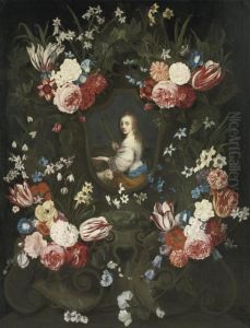 Saint Agnes by Jan van Kessel