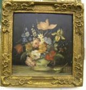 Vase Of Flowers by Jan van Kessel