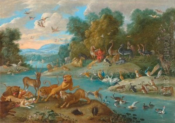 Orpheus Amongst The Animals. - view 1