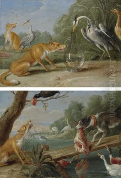 The Fox And The Crane - view 1