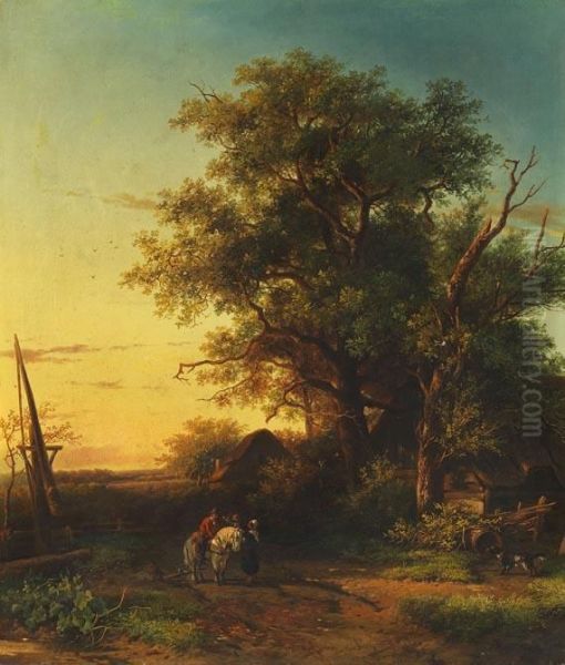 Landschaft Mit Bauernfamilie - view 1