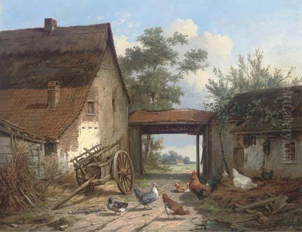 Poultry In The Farmyard - view 1