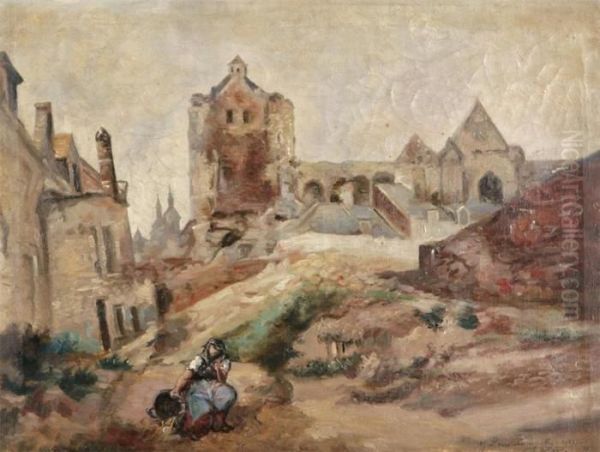 ""duitsen Furie / De Stad Leuven In Brand Gestoken"" - view 1