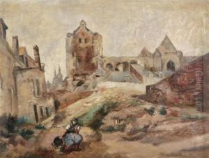 ""duitsen Furie / De Stad Leuven In Brand Gestoken""