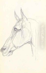 Tete de cheval by Henri De Toulouse-Lautrec