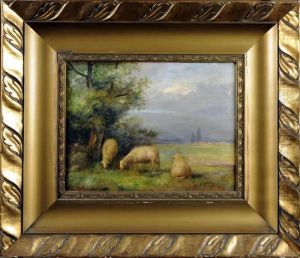 Les Moutons by Jef Louis Van Leemputten