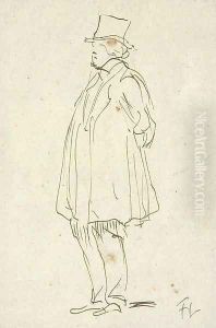 Flaneur by Henri De Toulouse-Lautrec
