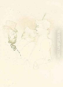 Pourquoi Pas.. Une fois n'est pas Coutume, from L'Escaramouche by Henri De Toulouse-Lautrec