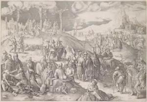 Golgotha by Lucas Van Leyden