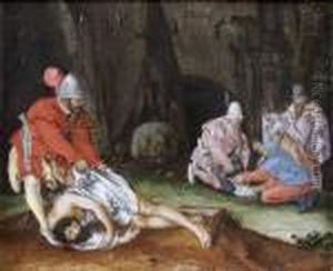 Le Partage Du Butin by Lucas Van Leyden