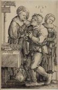 The Dentist by Lucas Van Leyden