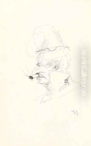 Tete d'homme a la pipe Tete d'homme a la pipe