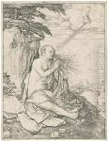 Saint Mary Magdalen In The Desert. - view 1