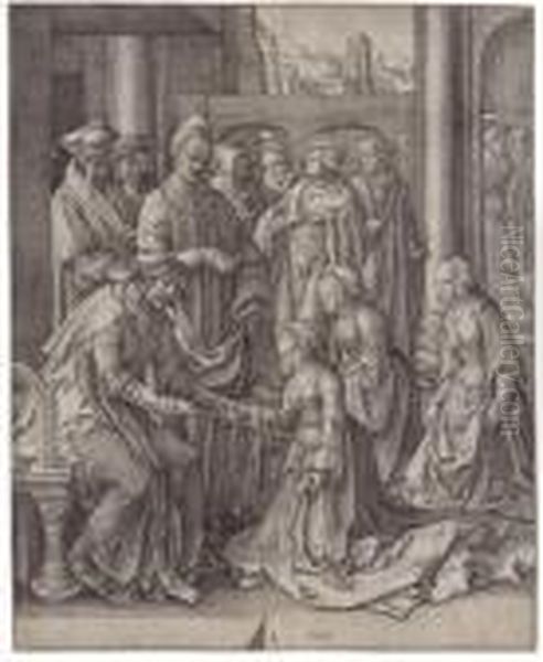 Esther Before Ahasuerus - view 1