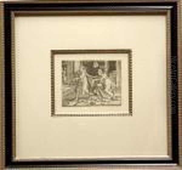 Joseph Escaping Potiphar's Wife - view 1