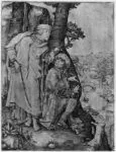 Susanna Und Die Beiden Alten by Lucas Van Leyden