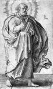 Hl. Petrus by Lucas Van Leyden