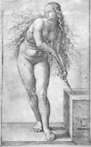 Der Selbstmord Der Lukrezia. by Lucas Van Leyden