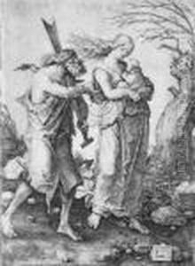 Vertreibung Aus Dem Paradies by Lucas Van Leyden