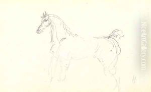 Cheval by Henri De Toulouse-Lautrec