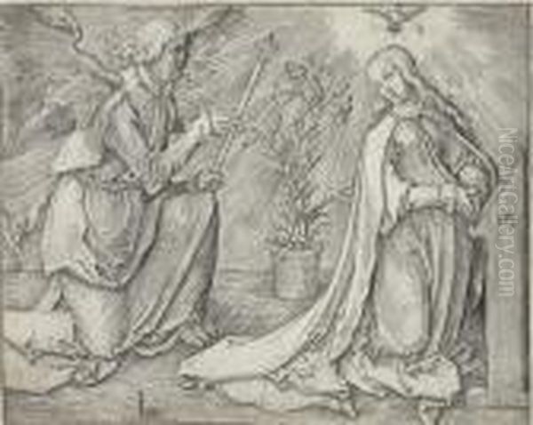 The Annunciation (bartsch 35) - view 1