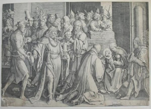 Engraving - view 1