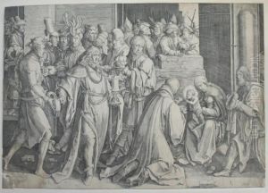 Engraving by Lucas Van Leyden