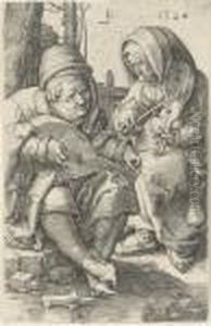 The Musicians by Lucas Van Leyden