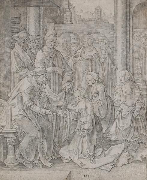 Esther Before Ahasuerus - view 1