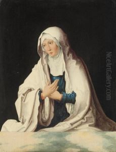 The Virgin Annunciate by Lucas Van Leyden