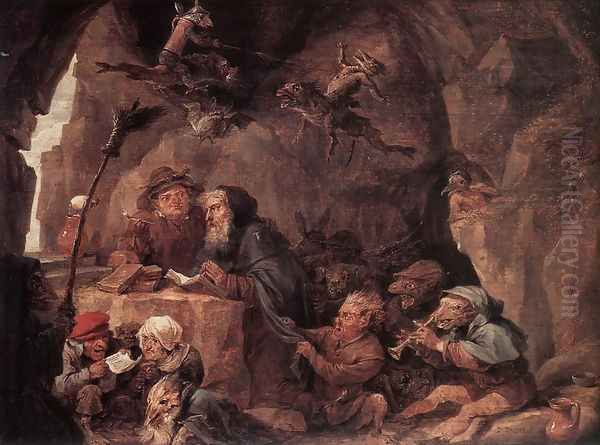 Temptation of St Anthony - view 1