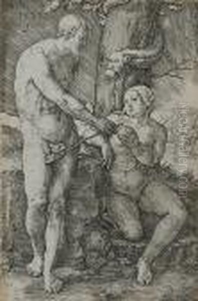 The Fall Of Man (bartsch 9) - view 1
