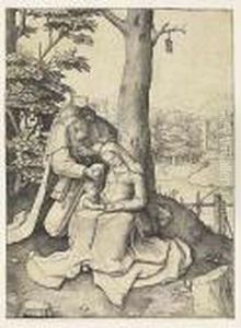 The Holy Family by Lucas Van Leyden