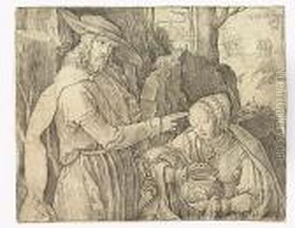 Christ Appearing To St. Mary Magdalen As A Gardener<</b> - view 1