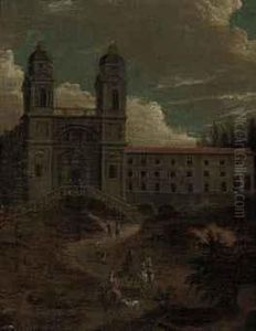 The Church Of Santa Trinita Dei Monti, Rome