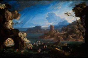 Triumphzug Der Galathea by Hendrik Frans van Lint (Studio Lo)