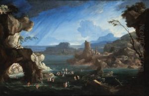 Paesaggio Roccioso Con Trionfo Di Galatea